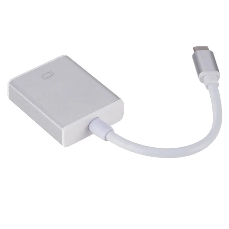 Convertidor adaptador de Cable macho a VGA hembra, ordenador doméstico, USB 3,1 tipo C, piezas de seguridad para ordenador MacBook - imagen 4