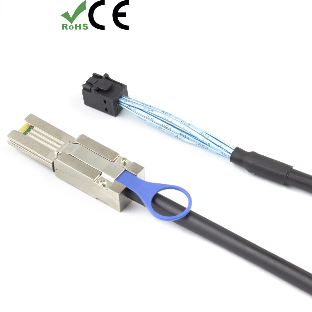 Mini SAS HD SFF-8088, adaptador de Cable Raid, 26P macho a Mini SAS HD SFF-8643 4i - imagen 4