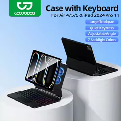 Funda teclado Bluetooth GOOJODOQ iPad Pro 11 M4/Air