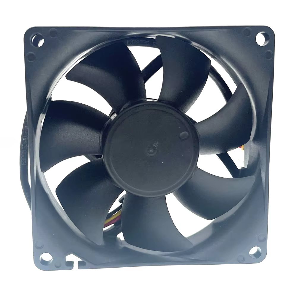 DWPH EFC-08E12D-EF05 Ventilador DC 12V 80x25mm, 3 cables, rodamientos - imagen 5