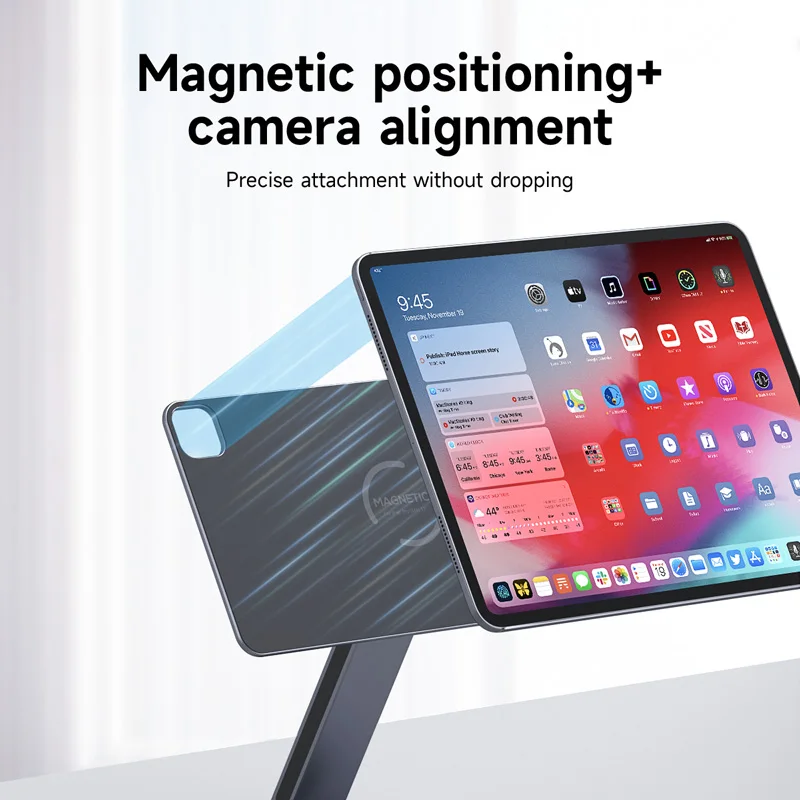 Soporte magnetico para iPad Pro M4 11/13 pulgadas con hub 360 - imagen 3