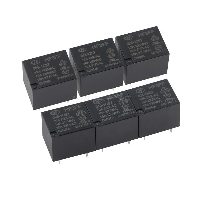 5 uds relé de potencia Dmh sj-s-105dmh/sj-s-112dmh/sj-s-124dmh 5v/12v/24v 10a 250v 4pin - imagen 2