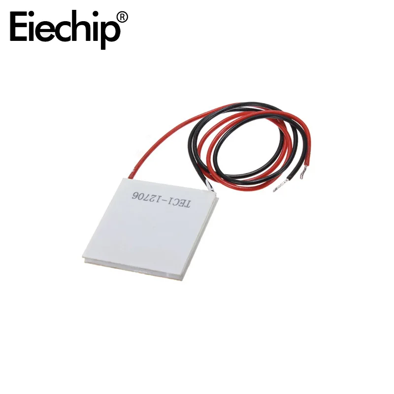 2 uds TEC1-12706 enfriador Peltier 40*40mm módulo de elemento termoeléctrico 12706 12V refrigeración Peltier electrónica DIY - imagen 2