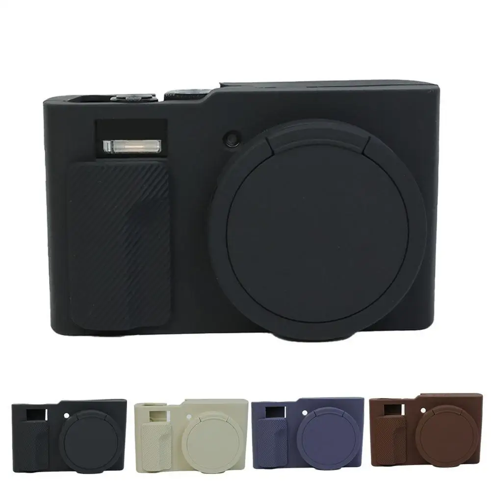 Fundas protectoras para cámara Lumix ZS99 TZ99, funda de silicona suave a prueba de polvo, bolsas de almacenamiento antideslizantes anticaída para cámara