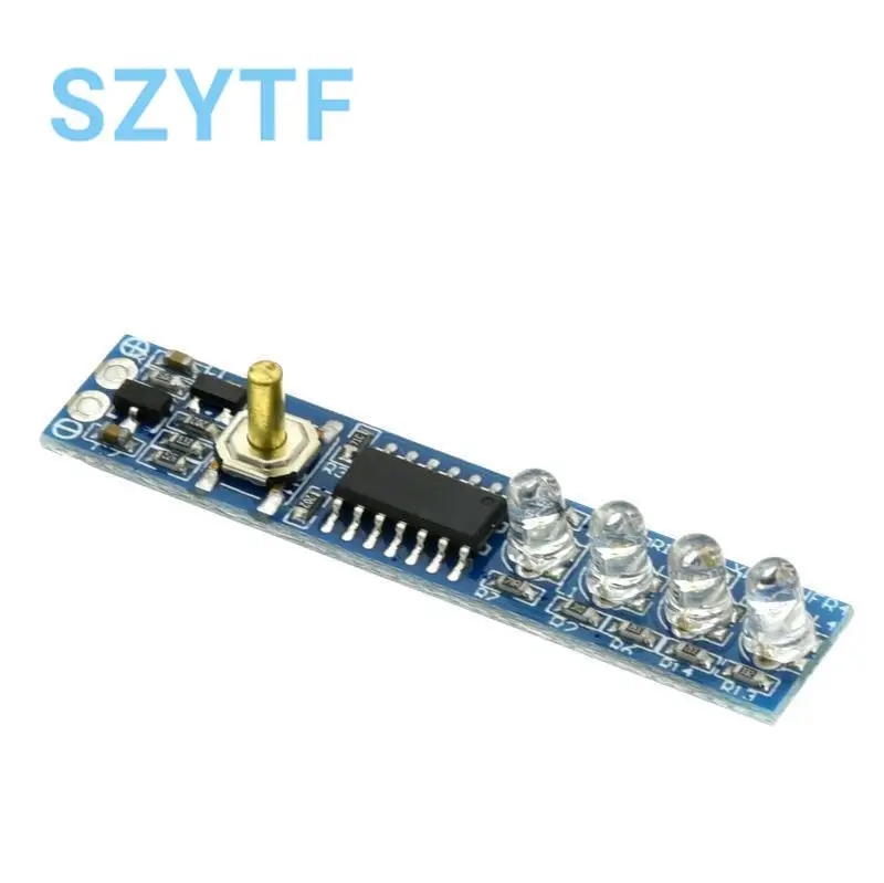 Indicador de capacidad de batería 1S-4S 18650 - 12 V, pantalla LED, potencia por ciento - imagen 2