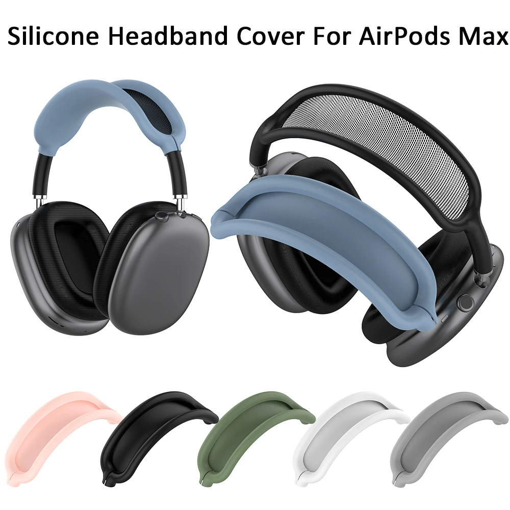 Nuevo Funda lavable para auriculares, funda protectora de silicona para diadema, repuesto para AirPods Max