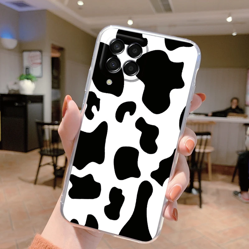 Funda protectora de silicona suave para Samsung Galaxy M33 5G, carcasa transparente con flores y mariposas bonitas - imagen 5