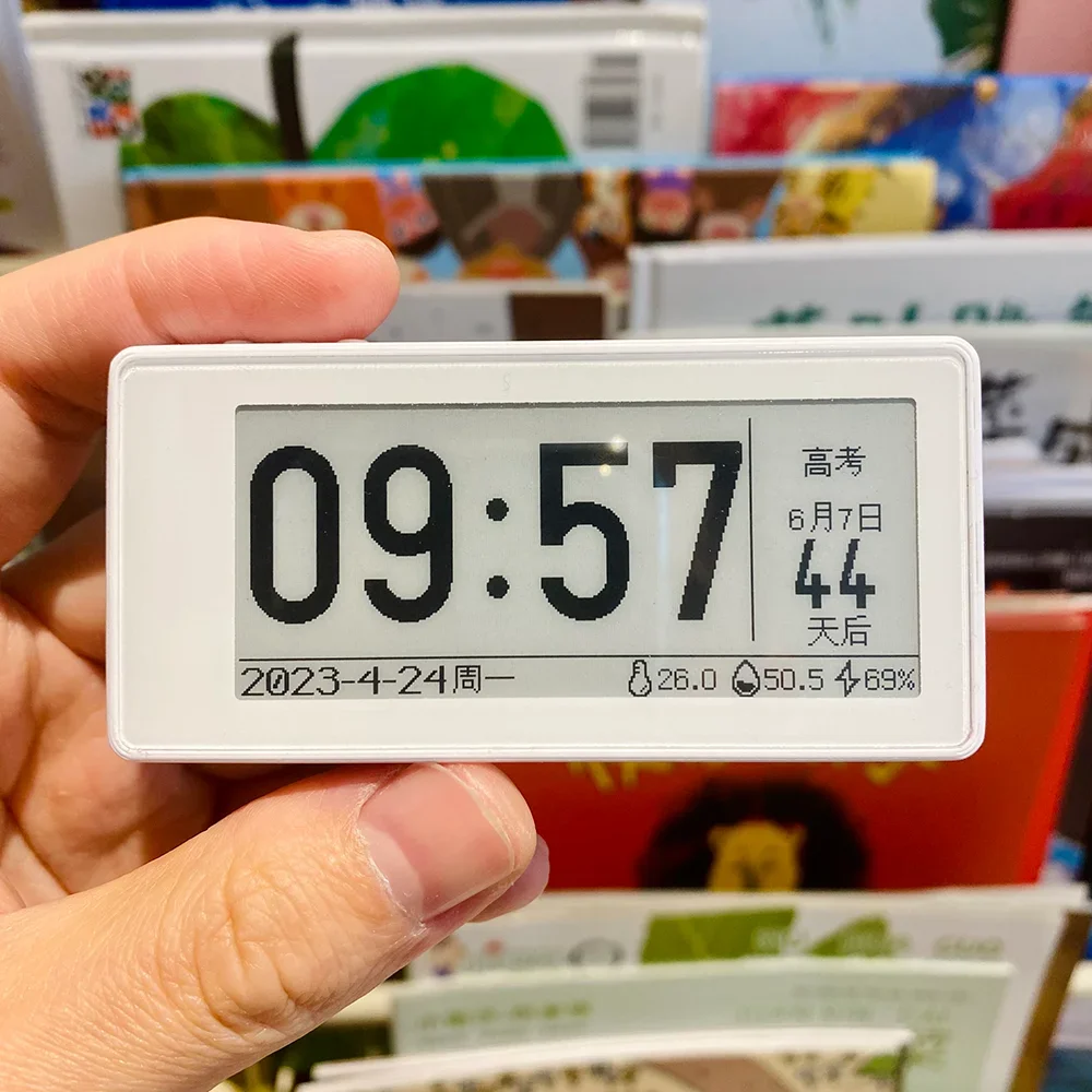 Lector de libros electrónicos Mini pantalla de tinta lector de palmas de 2,9 pulgadas retroiluminación papel electrónico personalizado 32GB portátil 296x128 píxeles tipo C lector - imagen 4