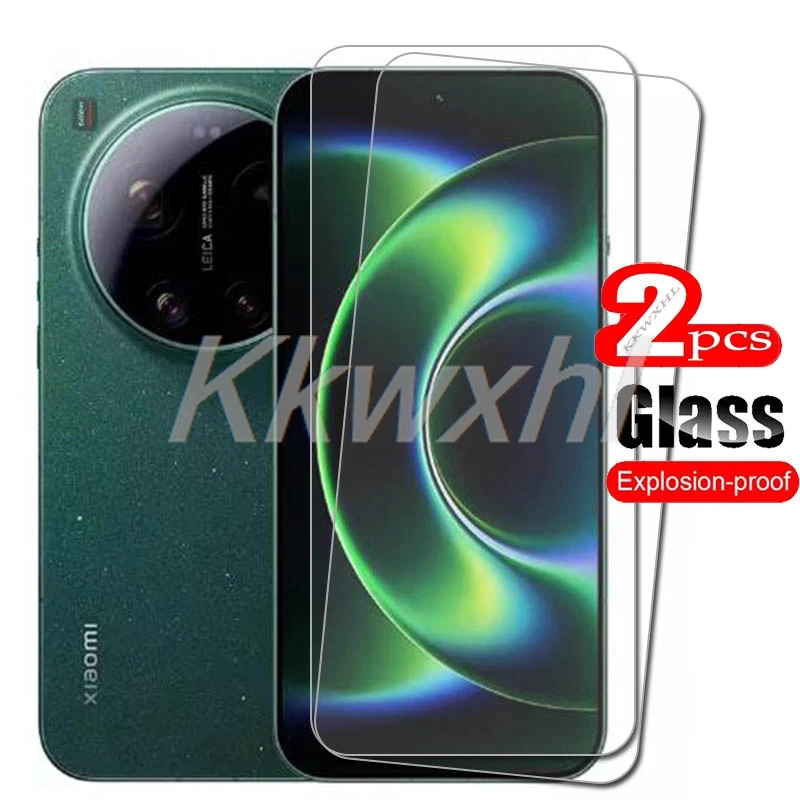 1/2 Uds 9H HD para Xiaomi 17 Ultra de Leica cubierta de vidrio templado en Xiaomi17Ultra 17Ultra 6,9 "Protector de pantalla película transparente