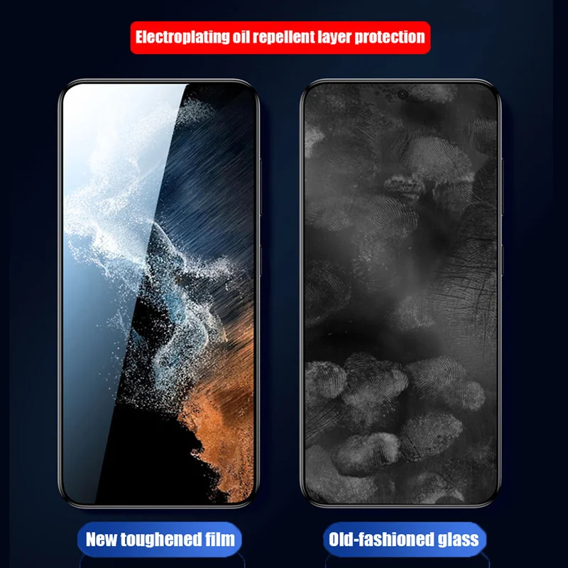 2 uds vidrio templado S24 Ultra para Samsung Galaxy S24 S23 S22 S21 Plus protectores de pantalla Samsung S23 S21 S20 FE película de vidrio de cubierta - imagen 5