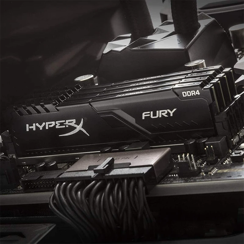 Sólo compatible con INtel CPU HyperX Fury Memoria RAM de escritorio DDR4 4GB 8GB 16GB 3200MHz 2400MHz 2666MHz 288 pines Memoria de escritorio - imagen 4