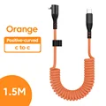 Straight bend Orange