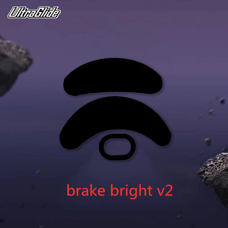 1 Juego de patines de ratón ultrafraglide Meow Gaming Gear para Rapoo VT3S de segunda generación, manos pequeñas y medianas, pies de velocidad, deslizadores de ratones de hielo PTFE - imagen 4