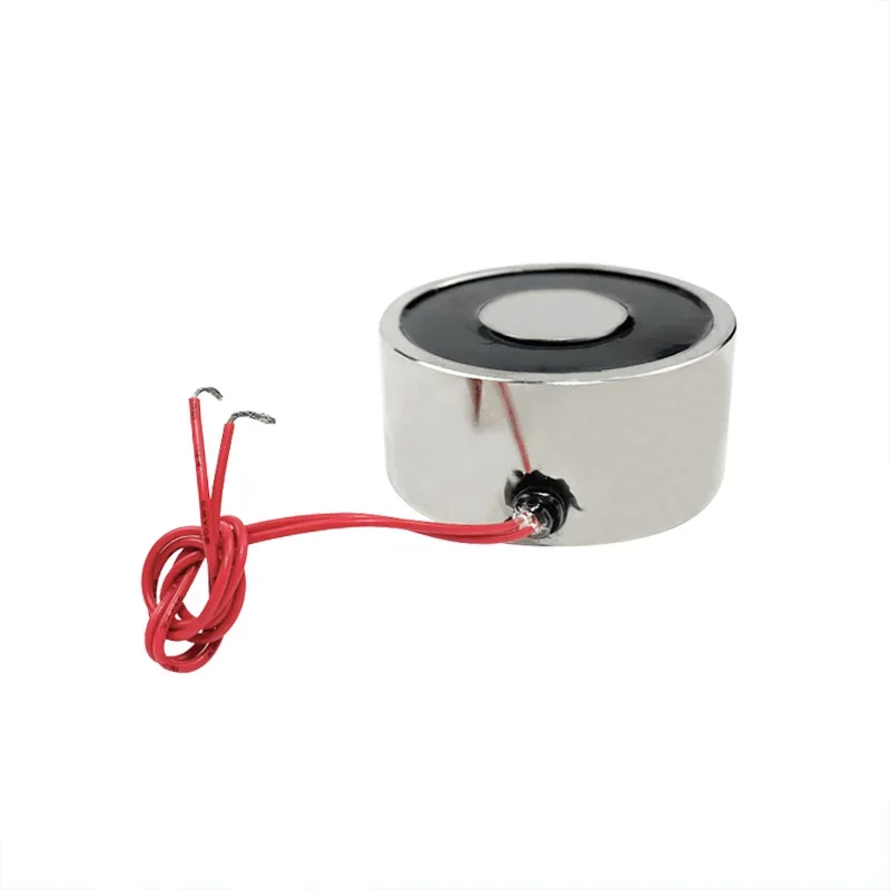 Electroimán Solenoide 12V/24V 550N – Sujeción Industrial - imagen 3