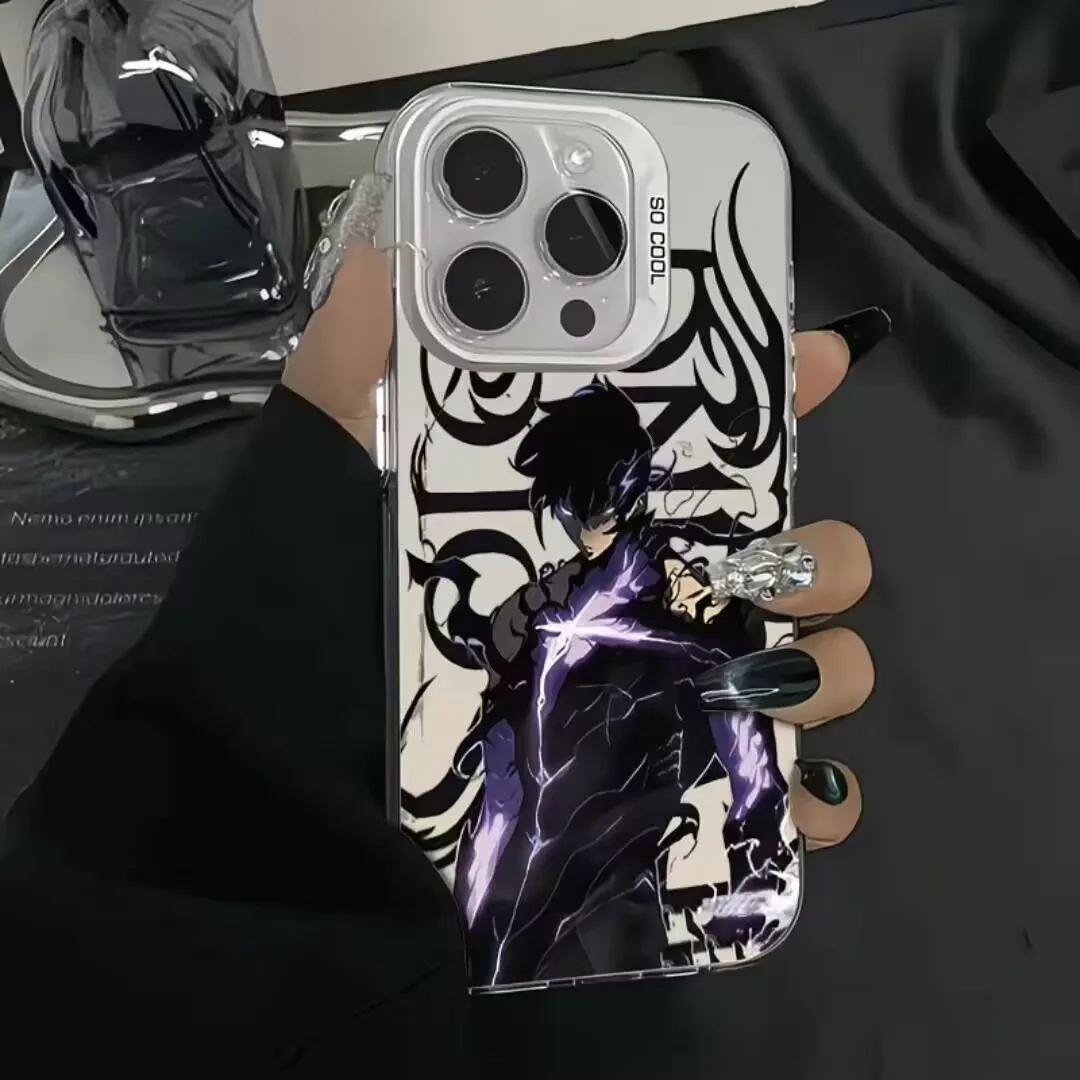 Funda de Anime de nivelación individual de cómic para Xiaomi Poco F7 5G X7 F7 PRO 15T PRO 14TPRO 14T X6 X5 M6 F6 F5 X3 11 Lite, cubierta mate IMD dura - imagen 3