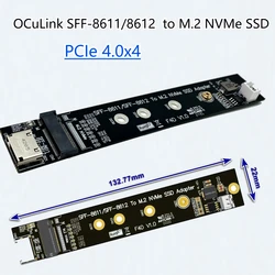 Tarjeta adaptadora OCuLink a M.2 NVMe PCIe 4.0 x4