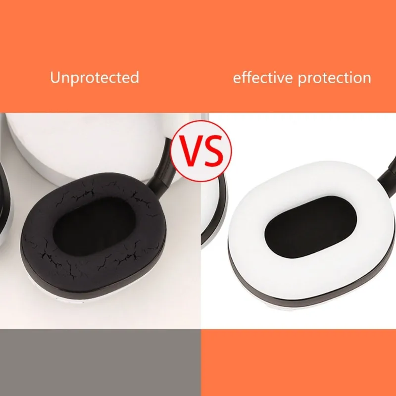 Almohadillas de silicona de repuesto, funda de cojín para Beats Studio Pro, auriculares, diadema, orejeras, funda protectora - imagen 4