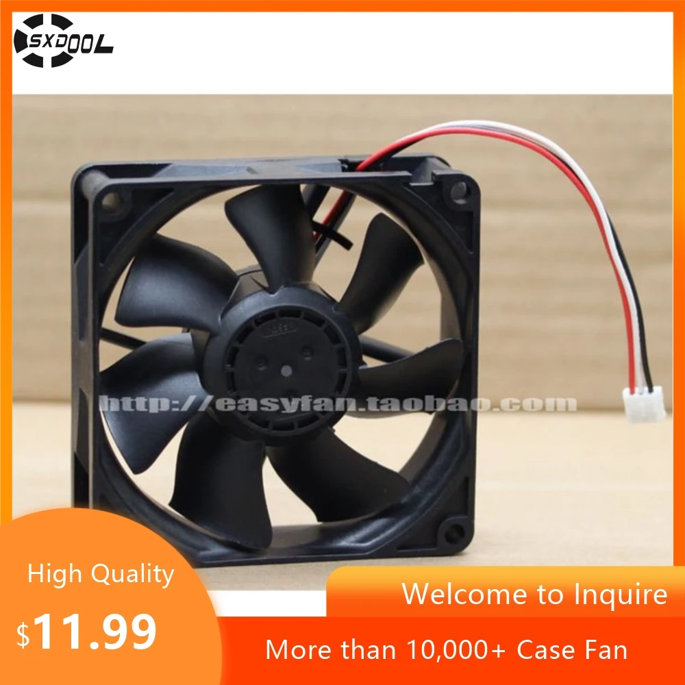 Para ventilador de refrigeración NMB 08025SS-24N-AL 8025 24V 0.12A, 80x80x25mm para impresoras e aplicaciones industriales - imagen 3