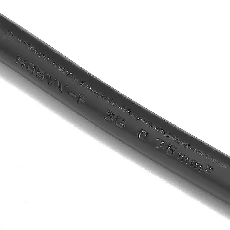 Cable de alimentación para Reino Unido y EE. UU., hervidor principal IEC C13, Cable de alimentación extensible de 1,5 m, 5 pies, 18AWG para ordenador de escritorio, Monitor, impresora 3D, TV LCD - imagen 5