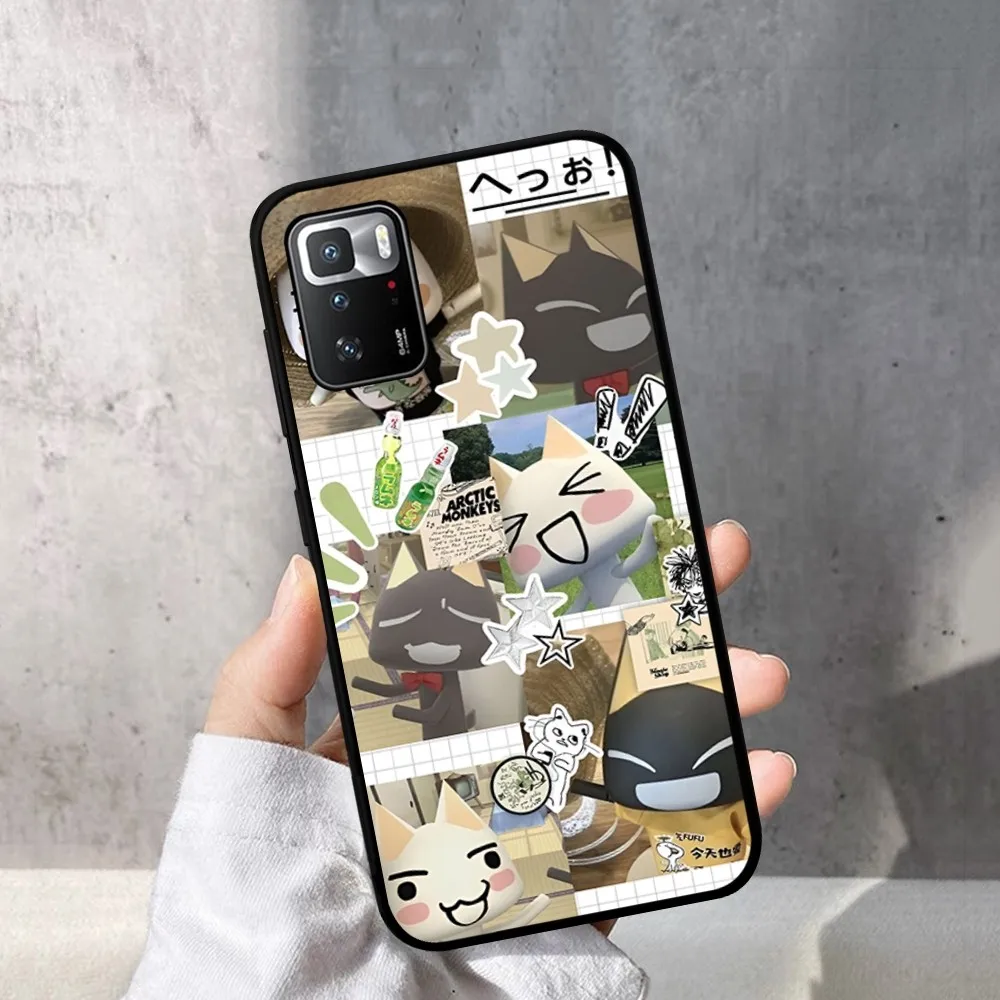 Bonita funda de teléfono con Collage de gato Toro para Redmi Note 4X5 A 6 7 8 T 9 9S 10 11S 11Epro Poco M3 Pro - imagen 3