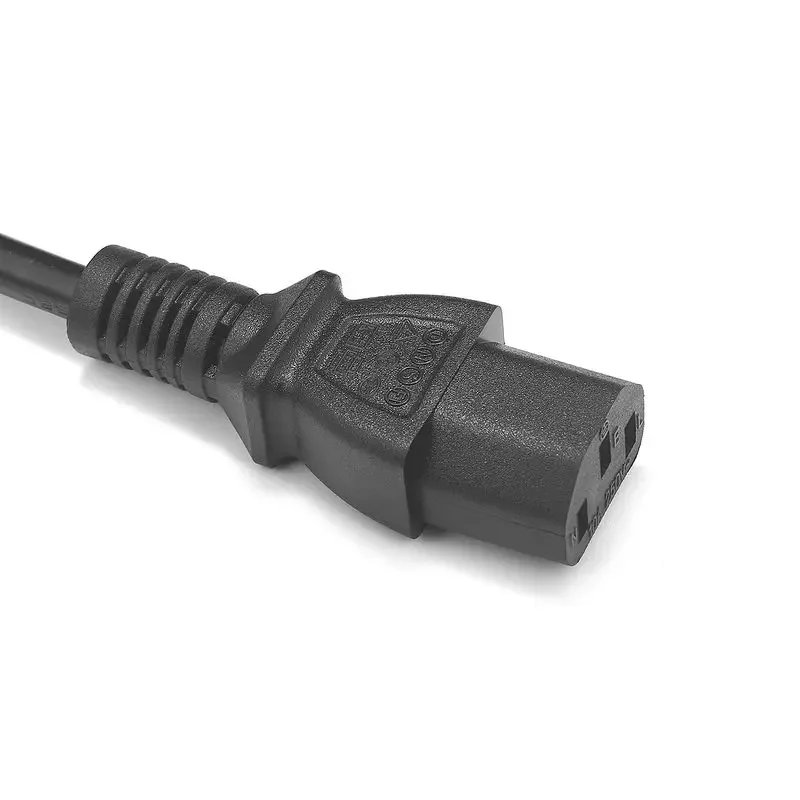 Cable de alimentación para Reino Unido y EE. UU., hervidor principal IEC C13, Cable de alimentación extensible de 1,5 m, 5 pies, 18AWG para ordenador de escritorio, Monitor, impresora 3D, TV LCD - imagen 4