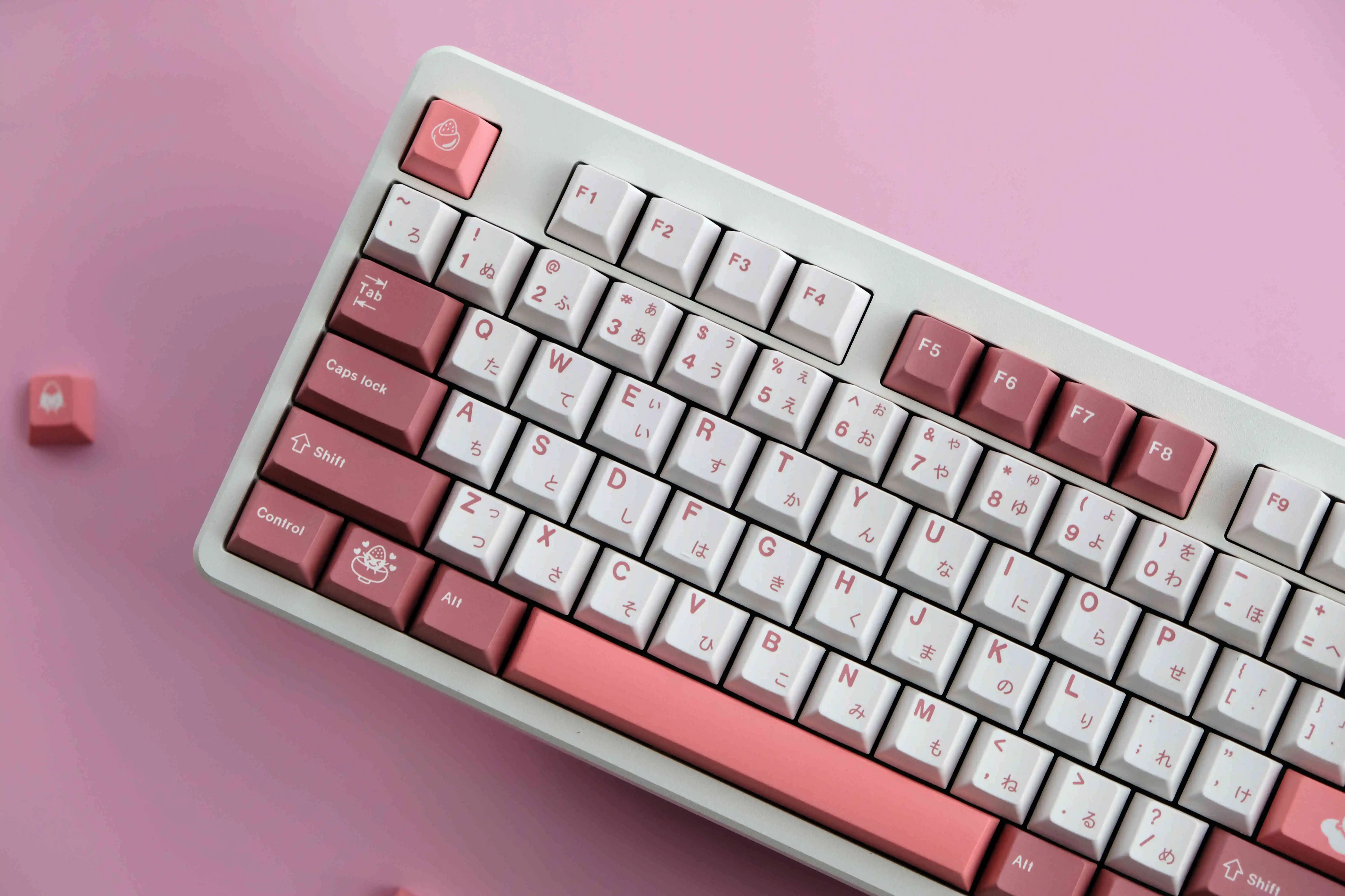 Juego de teclas GMK Daifuku de 129 teclas, teclas de perfil de cereza, sublimación de tinte PBT, teclas clon GMK para teclado mecánico MX Switch - imagen 3