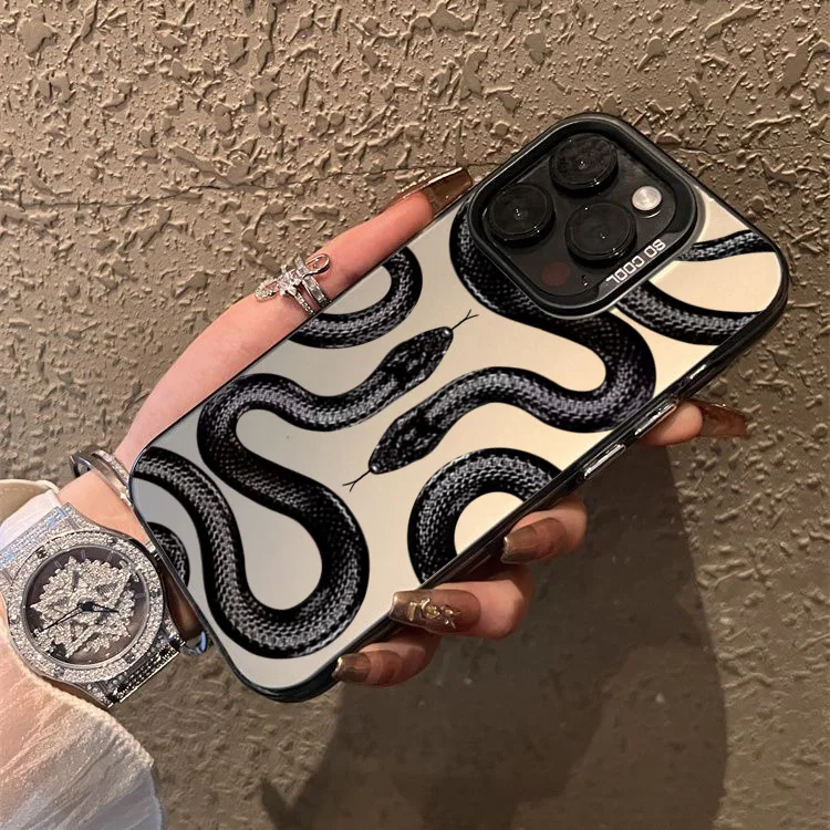 Nueva funda de teléfono de serpiente negra para Xiaomi Mi 11 Lite 5G 14T 14 13T 13 12T 12 12X Poco F5 X5 X3 X6 M6 F6 Pro cubierta de parachoques a prueba de golpes - imagen 4