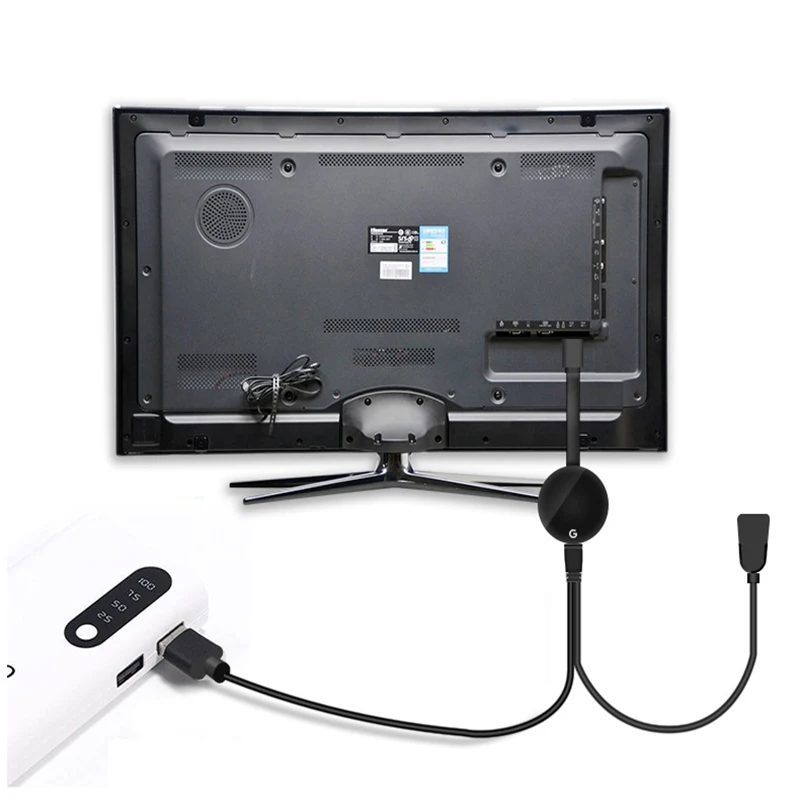 Proyección inalámbrica Wifi de 2,4 GHz, adaptador de pantalla de espejo HD de 1080P, receptor de Monitor de proyector HDTV para Airplay DLNA Miracast - imagen 3