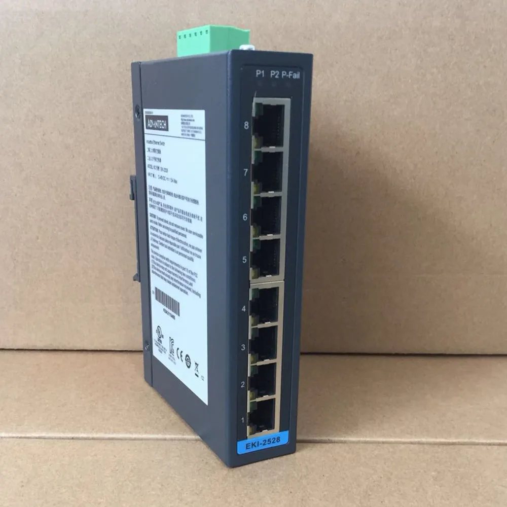 Para conmutador Ethernet Industrial de 8 puertos ADVANTECH EKI-2528 EKI-2528-BE - imagen 3