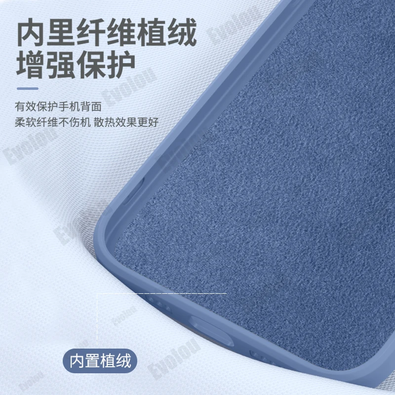 Funda de teléfono de silicona líquida para Redmi 15C, carcasa mate de 173mm para Redmi 15C 15 C, correa de parachoques a prueba de golpes, funda trasera de armadura - imagen 3