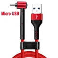 Red Micro USB
