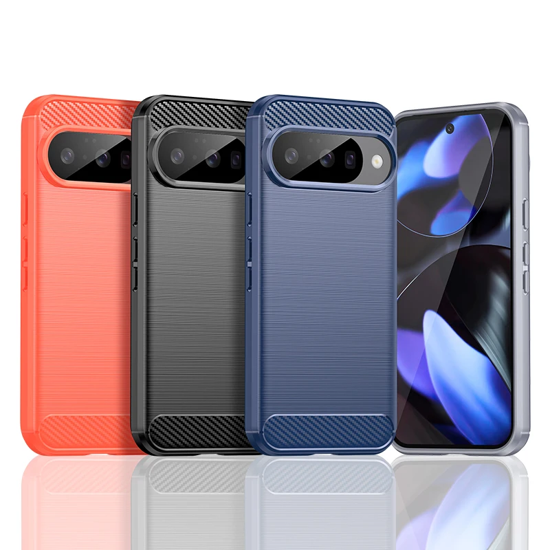 Para Google Pixel 10 Pro Funda Google Pixel 10 9 8 7 Pro Funda Coque Funda de silicona suave a prueba de golpes Funda de teléfono Pixel 10 Pro - imagen 2
