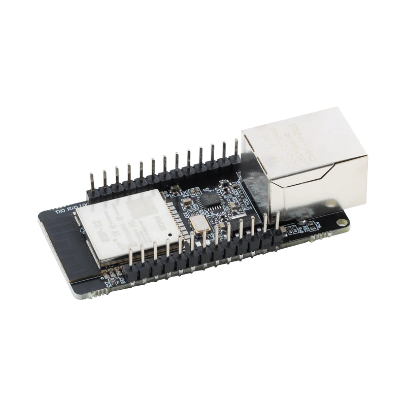 WT32-ETH01 puerto serie integrado red compatible con Bluetooth Ethernet WIFI Combo Gateway MCU ESP32 módulo inalámbrico WT32 ETH01 - imagen 3