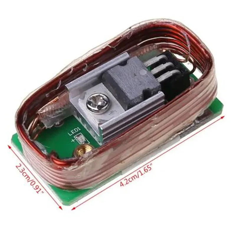 Bobina Tesla, generador de alta potencia de alto voltaje con placa base de bobina de uso común Tesla, 1 Uds. - imagen 5