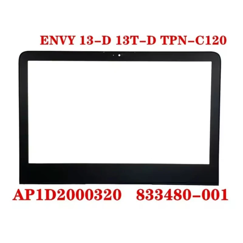 HP ENVY 13-D 13-D000 TPN-C120 829288-001 용 새 원본 노트북 교체 노트북 뒷면 커버 케이스 윗면 덮개 Lcd 전면 프레임 - imagen 3