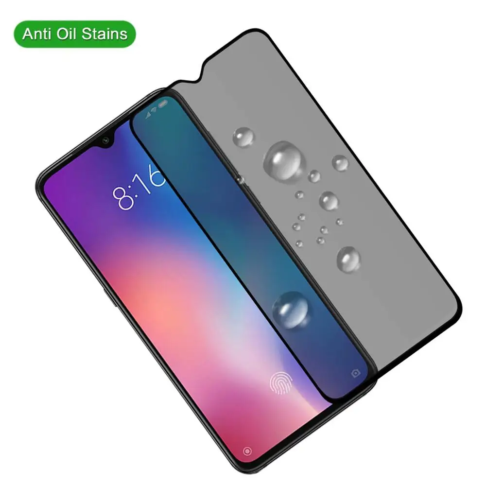 Protector de pantalla de vidrio templado para Huawei Mate 20 X, cubierta completa 5D 9H, película protectora antiespía para Huawei Mate 20 20X - imagen 4