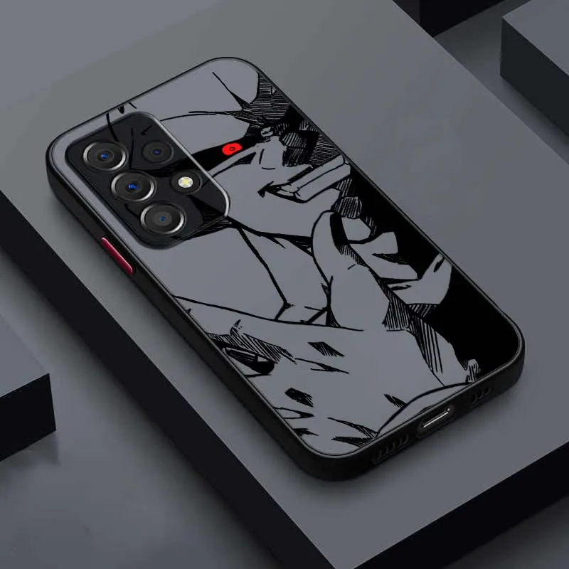 Funda de teléfono Anime d-dragon Balls Son Goku para Samsung Galaxy S25 S24 S23 S22 S21 S20 S10 S9 Ultra Plus FE 5G esmerilado translúcido - imagen 4