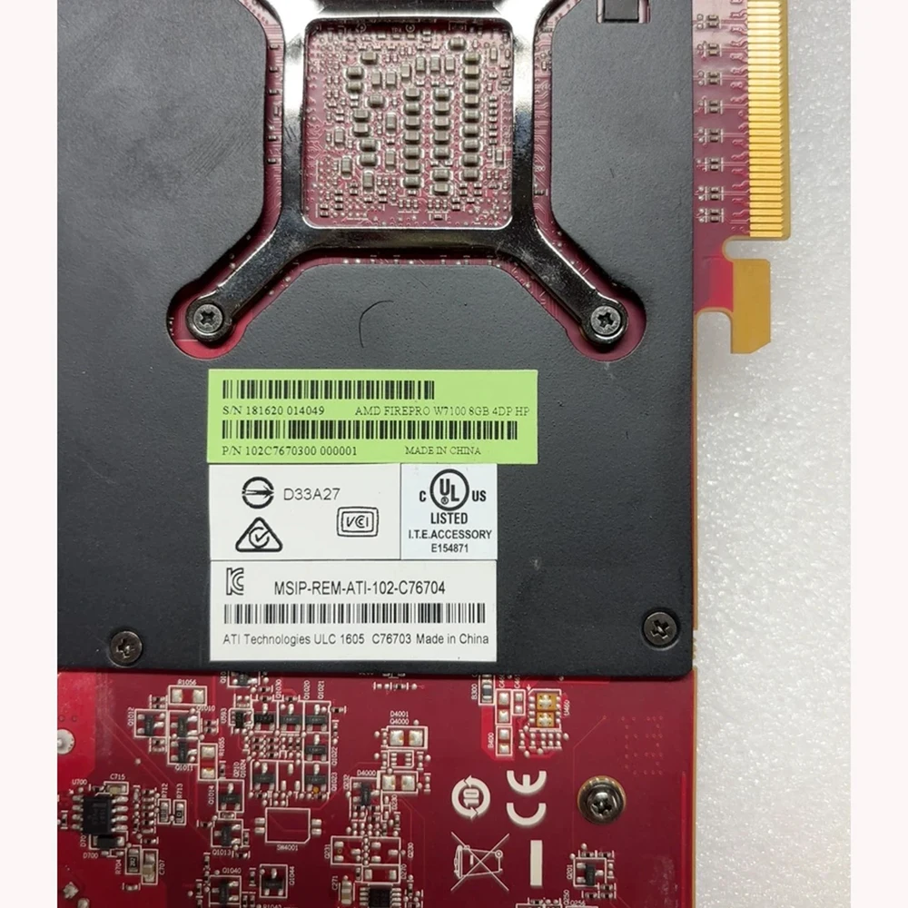tarjeta gráfica profesional para AMD W7100 8G - imagen 3