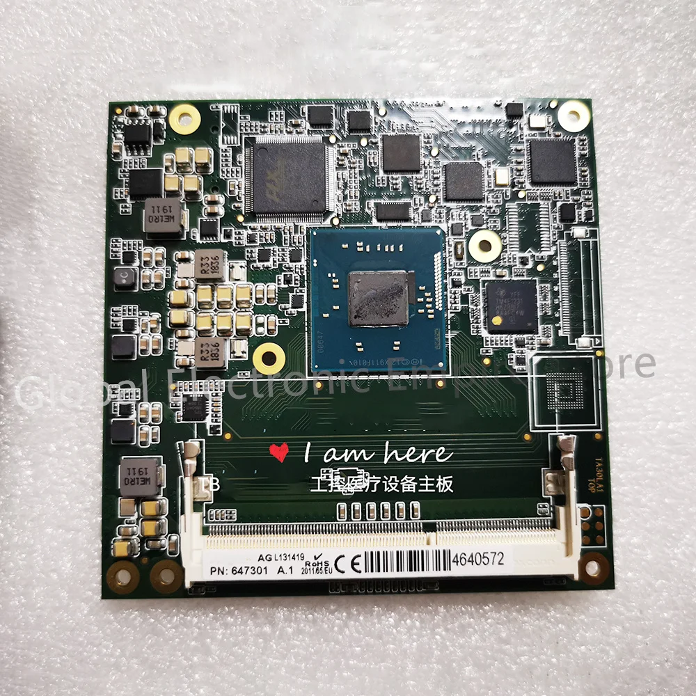 1 Uds. Para congatec AG L134118 placa base de control industrial de desmontaje original PN: 647301 AG L131419