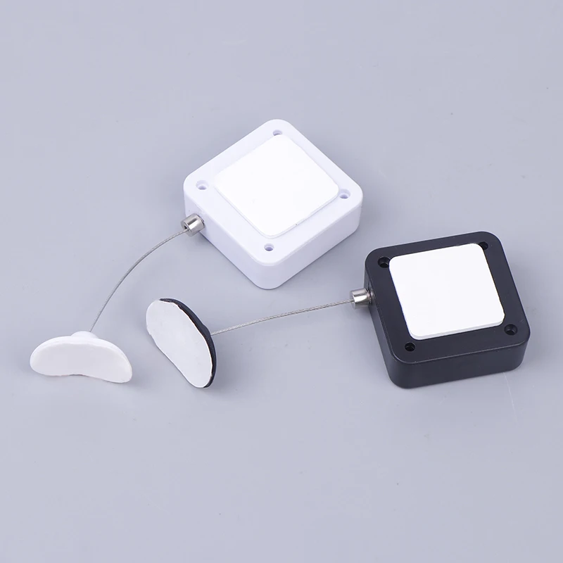 Caja de tracción antirrobo, cuerda de alambre de acero, caja de bobinado antipérdida, exhibición de supermercado, cuerda de bobinado automática retráctil, punzonado gratis - imagen 5