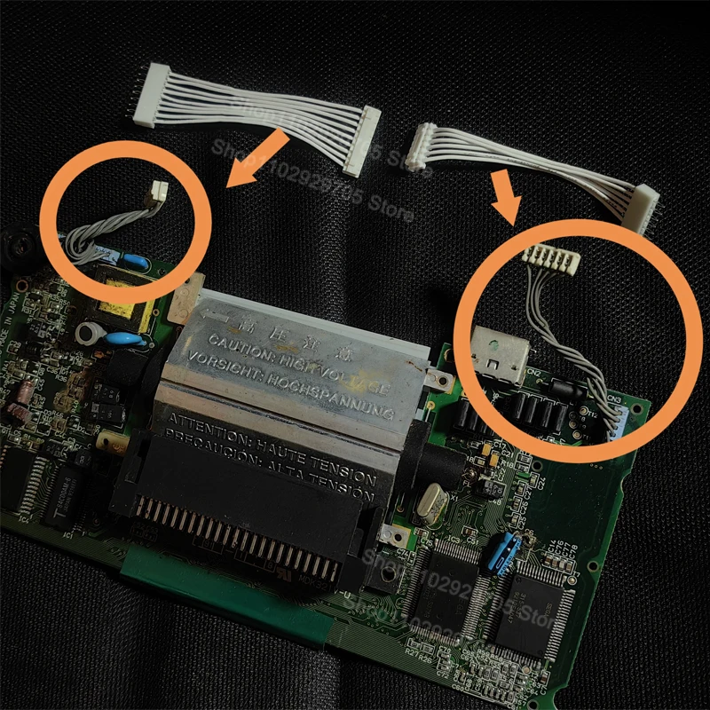 Para consola de juegos GameGear GG, placa base, Cable de cinta, línea de placa de volumen, Cable de conexión de placa de alimentación - imagen 2