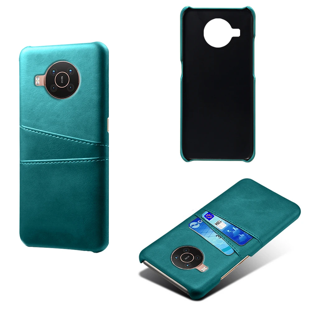 Nokia X20 X10 funda con ranuras para tarjetas para Nokia X10 X20 G10 G20 7,2 7,1 Funda de cuero PU Retro delgada para Nokia 8,3 5G X7 X71 7 8,1 Plus - imagen 5
