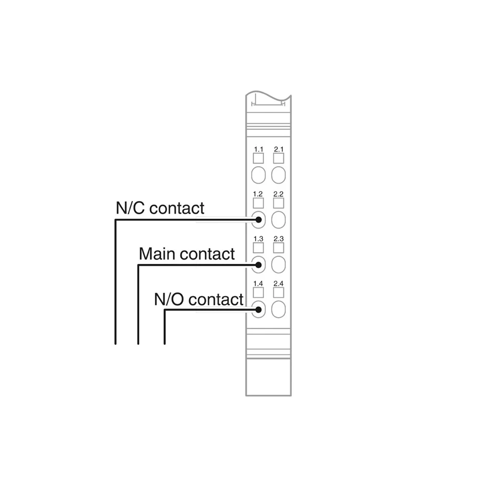 Para Phoenix IB IL 24/230 DOR1/W-PAC - Módulo de relé 2861881 - imagen 3