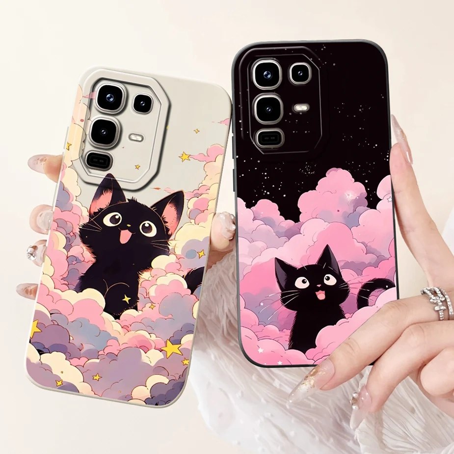 Para Infinix Note 50S funda X6870 Linda funda de dibujos animados a la moda a prueba de golpes funda de teléfono para Infinix Note 50S Note50S 5G Fundas suaves de TPU - imagen 3