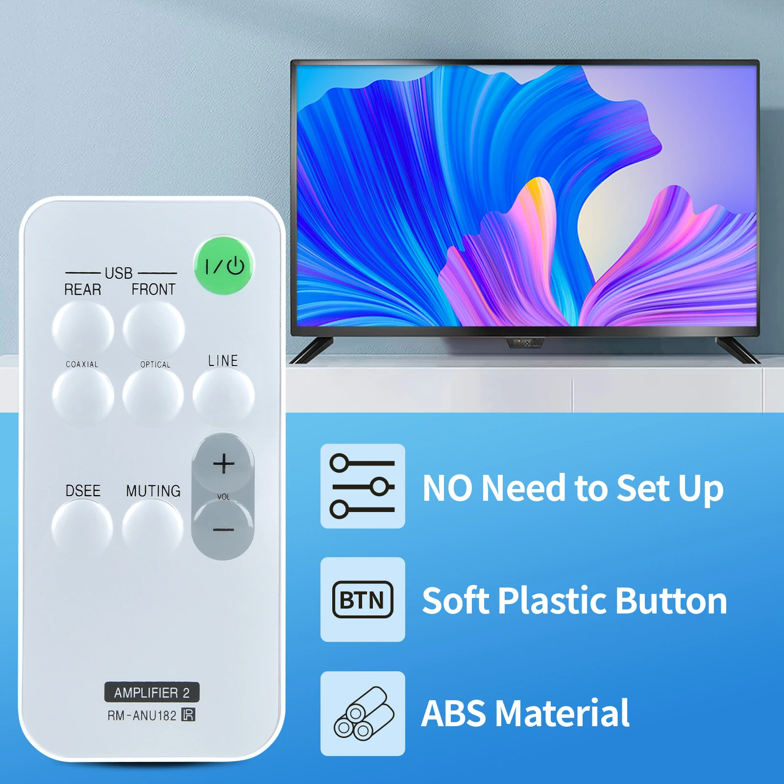 Nuevo RM-ANU182 Control remoto para amplificador Sony 2 sistema de Audio UDA-1 HD - imagen 3