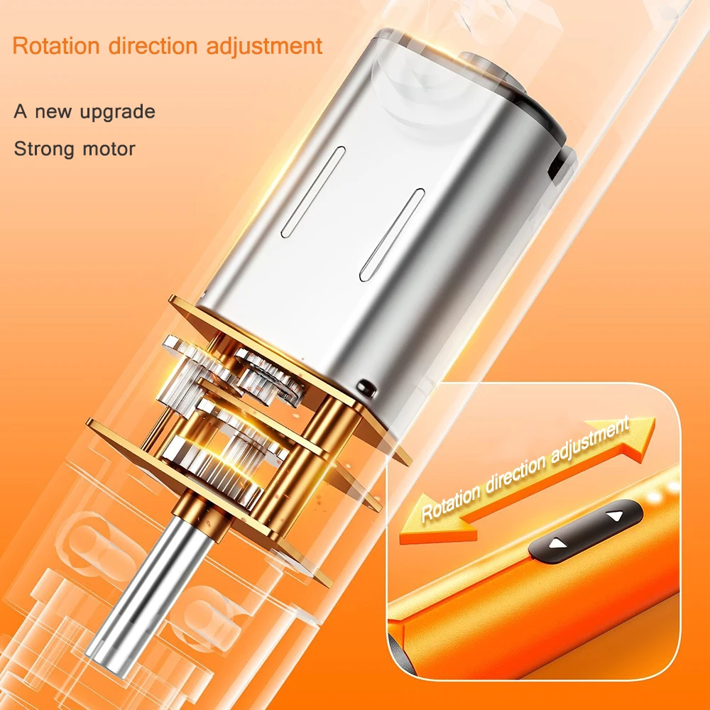 Juego de destornilladores eléctricos, Kit de herramientas eléctricas de precisión, Mini brocas pequeñas inalámbricas recargables para reparación de ordenadores móviles CRV - imagen 5