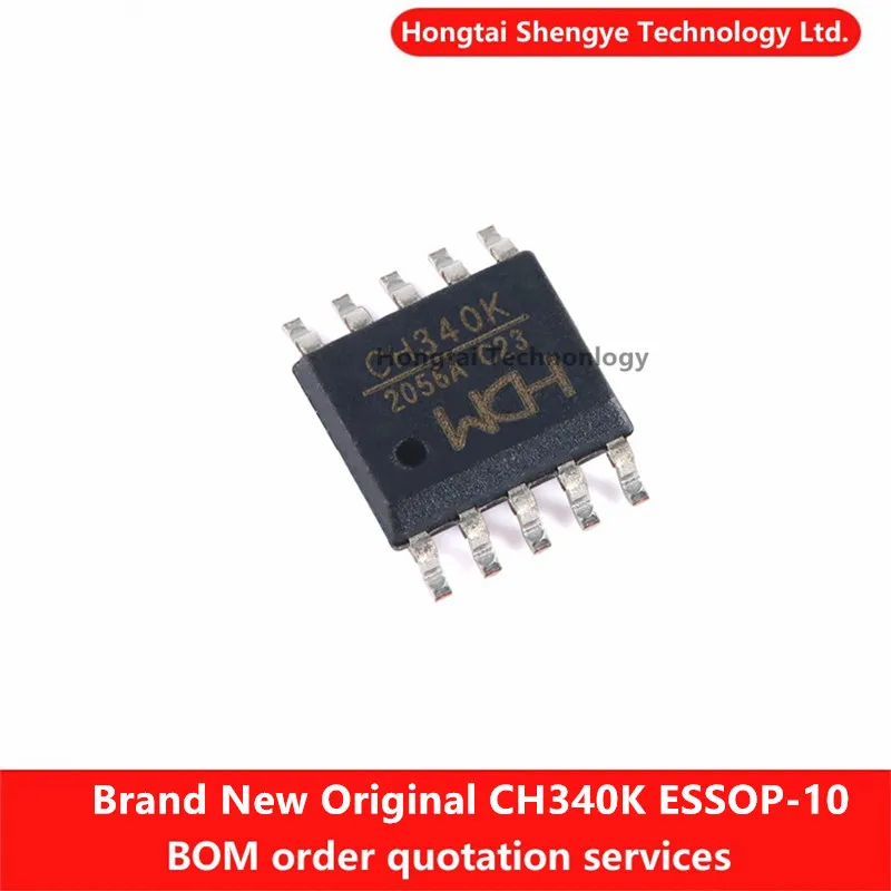 Nuevo Original CH340K ESSOP-10 USB a Chip Serial
