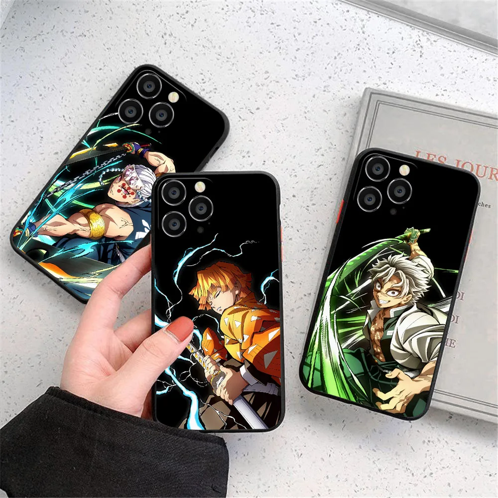 CK-13 Demon Slayer funda de teléfono para OPPO A76 A54 A77S A60 A40 A80 Reno 2 2F 3 4F A55 A56 F7 - imagen 4