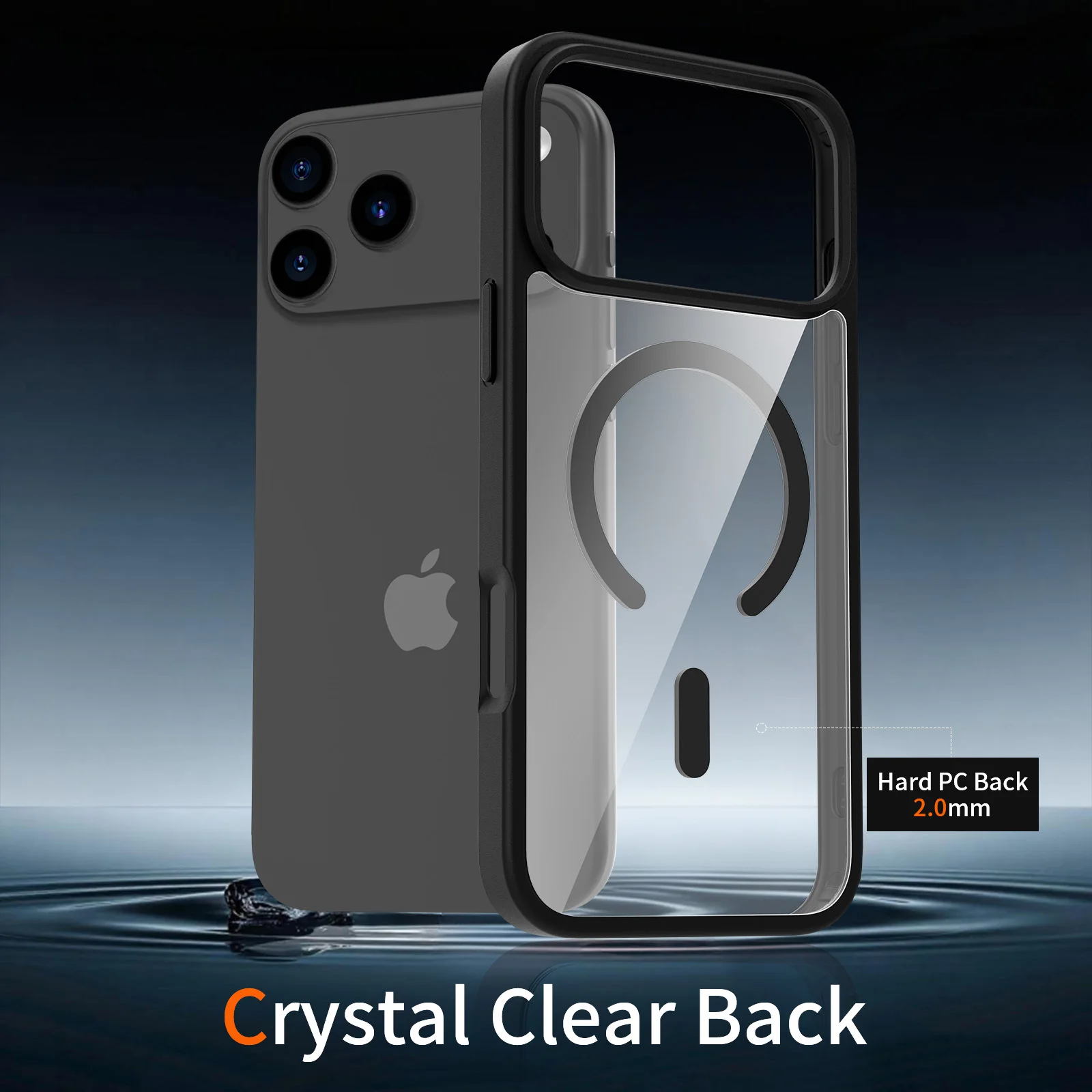 Funda transparente no amarillenta para iPhone 17 Air Pro Max Magsafe Mag Safe 17Pro iPhone17 iPhoneair accesorios de cubierta de teléfono a prueba de golpes - imagen 4