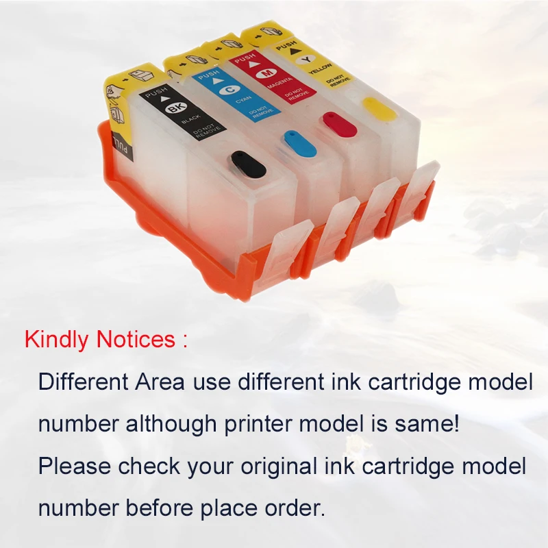 903XL para HP 903XL 903 xl hp903xl cartucho de tinta recargable para impresora HP 903 Officejet Pro 6950 6960 6970 6975 - imagen 4